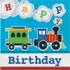 Creative Converting All Aboard Train Birthday Napkins, 16 Ct
