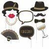 Creative Converting Roaring 20S Photo Booth Props, Pack Of 10