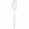 Creative Converting Clear Plastic Spoons, 50 Ct Solid Color Tableware