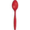 Creative Converting Classic Red Plastic Spoons, 24 Ct
