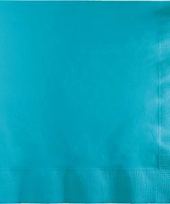Creative Converting Bermuda Blue Napkins, 20 Ct Solid Color Tableware