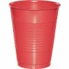 Creative Converting Coral Plastic Cups, 20 Ct Solid Color Tableware