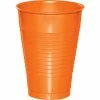 Creative Converting Sunkissed Orange 12 Oz Plastic Cups, 20 Ct