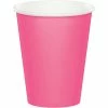 Creative Converting Candy Pink Hot/Cold Paper Cups 9 Oz., 24 Ct
