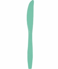 Creative Converting Fresh Mint Green Plastic Knives, 24 Ct
