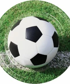 Creative Converting Soccer Paper Plates, 8 Ct