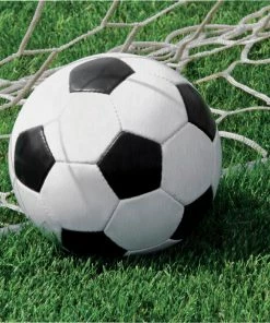Creative Converting Soccer Party Decorations Soccer Napkins, 18 Ct
