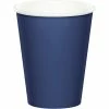 Creative Converting Solid Color Tableware Navy Hot/Cold Paper Paper Cups 9 Oz., 24 Ct