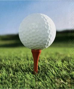 Creative Converting Golf Napkins, 18 Ct Golf Party Decorations