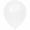 Creative Converting Solid Color Tableware Latex Balloons 12" White, 15 Ct