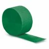 Creative Converting Emerald Green Crepe Streamers 81'