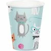 Creative Converting Purr-Fect Party Hot/Cold Paper Paper Cups 9 Oz., 8 Ct