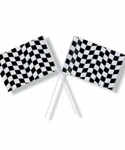 Creative Converting Black And White Check Flag Racing Theme Party Decorations