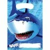 Creative Converting Shark Splash Favor Bags, 8 Ct Kids Birthday Party Themes