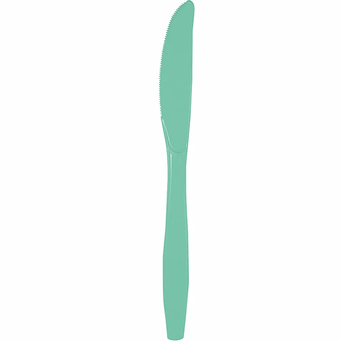 Creative Converting Fresh Mint Green Plastic Knives, 50 Ct