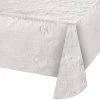 Creative Converting Opalescent White Paper Table Cover Themed Tableware