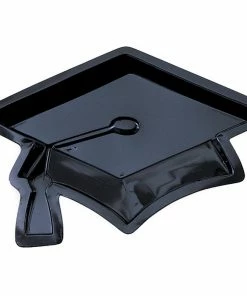 Creative Converting Mortarboard Graduation Serving Tray