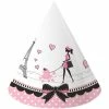 Creative Converting Party In Paris Party Hats, 8 Ct Kids Birthday Party Themes