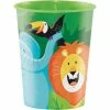 Creative Converting Kids Birthday Party Themes Jungle Safari Plastic Keepsake Cup 16 Oz.