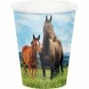 Creative Converting Horse And Pony Hot/Cold Paper Cups 9 Oz., 8 Ct