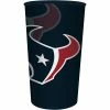 Creative Converting Houston Texans Plastic Cup, 22 Oz