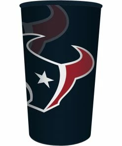 Creative Converting Houston Texans Plastic Cup, 22 Oz