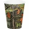 Creative Converting Hunting Camo Hot/Cold Paper Cups 9 Oz., 8 Ct Kids Birthday Party Themes