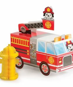 Creative Converting Kids Birthday Party Themes Fire Truck Centerpiece