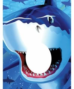 Creative Converting Shark Splash Photo Op Banner Kids Birthday Party Themes