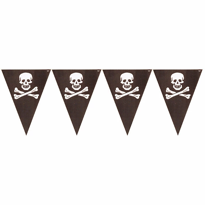 Creative Converting Pirate's Map Flag Banner Kids Birthday Party Themes