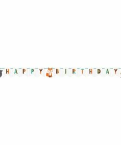 Creative Converting 1st Birthday Party Themes Wild One Woodland Banner
