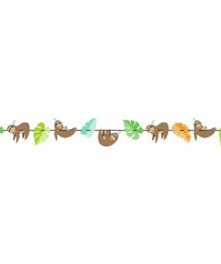 Creative Converting Sloth Party Banner