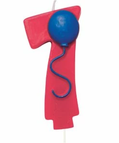 Creative Converting Birthday Party Candles #7 Balloon Candle