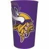 Creative Converting Minnesota Vikings Plastic Cup, 22 Oz NFL And Football Party Supplies