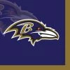 Creative Converting Baltimore Ravens Beverage Napkins, 16 Ct