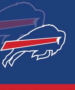 Creative Converting NFL And Football Party Supplies Buffalo Bills Beverage Napkins, 16 Ct