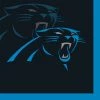Creative Converting NFL And Football Party Supplies Carolina Panther Beverage Napkins, 16 Ct