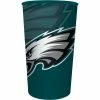Creative Converting NFL And Football Party Supplies Philadelphia Eagles Plastic Cup, 22 Oz