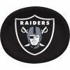 Creative Converting NFL And Football Party Supplies Las Vegas Raiders Oval Platter 10" X 12", 8 Ct