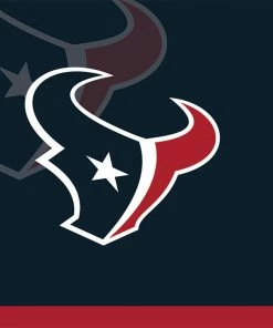 Creative Converting NFL And Football Party Supplies Houston Texans Beverage Napkins, 16 Ct