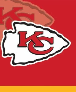 Creative Converting NFL And Football Party Supplies Kansas City Chiefs Beverage Napkins, 16 Ct