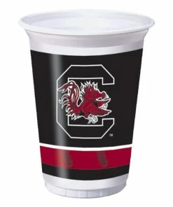 Creative Converting University Of South Carolina 20 Oz Plastic Cups, 8 Ct