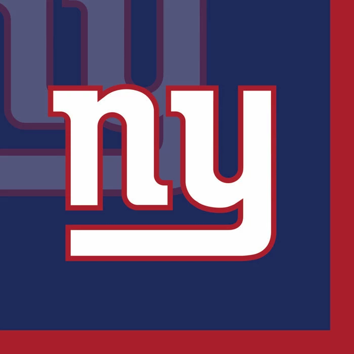 Creative Converting NFL And Football Party Supplies New York Giants Beverage Napkins, 16 Ct