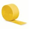 Creative Converting Solid Color Tableware School Bus Yellow Crepe Streamers 81'
