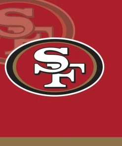 Creative Converting San Francisco 49Ers Beverage Napkins, 16 Ct NFL And Football Party Supplies