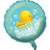Creative Converting Baby Showers Bubble Bath Metallic Balloon 18"