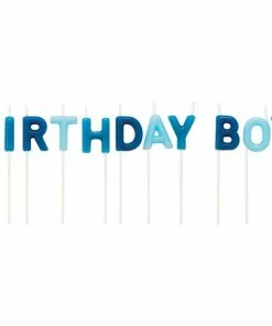 Creative Converting Birthday Boy Pick Candles, 12 Ct