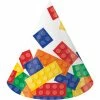Creative Converting Block Party Party Hats, 8 Ct