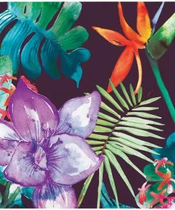 Creative Converting Bold Tropics Beverage Napkin, 3 Ply, 24 Ct Summer, BBQ And Picnic Themed Decorations