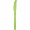 Creative Converting Fresh Lime Green Plastic Knives, 50 Ct